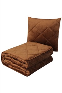 SKHP003 Pillow quilt dual purpose solid color thickened car air conditioner quilt office nap blanket pillow 40 * 40cm 45 * 45cm tags neighborhood welfare booth game performance online activity zoom meeting activity tee, online activity gift Gushu 45 degree